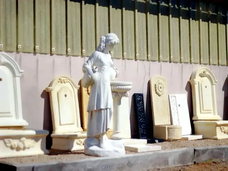 Différentes formes de fontaines