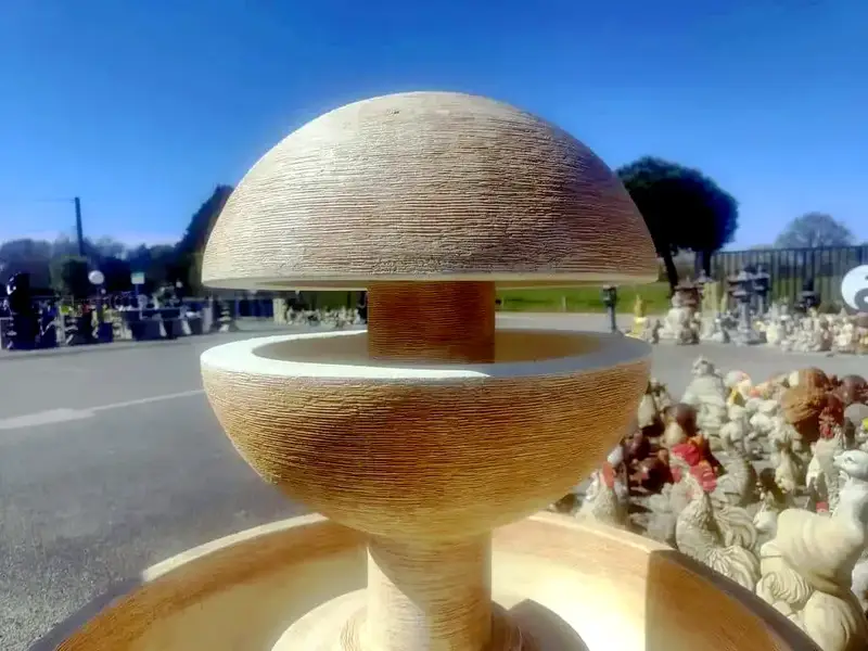 fontaine sphérique