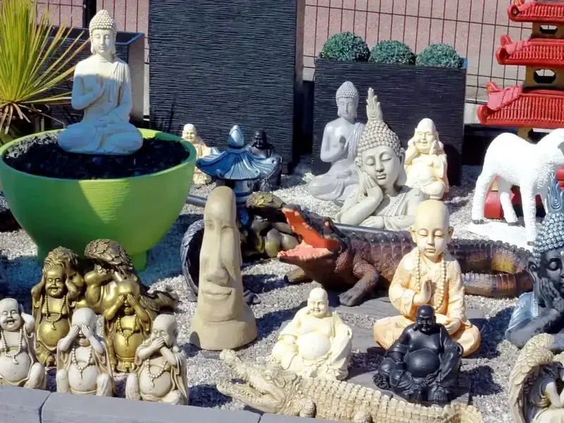 Objets décoratifs jardin