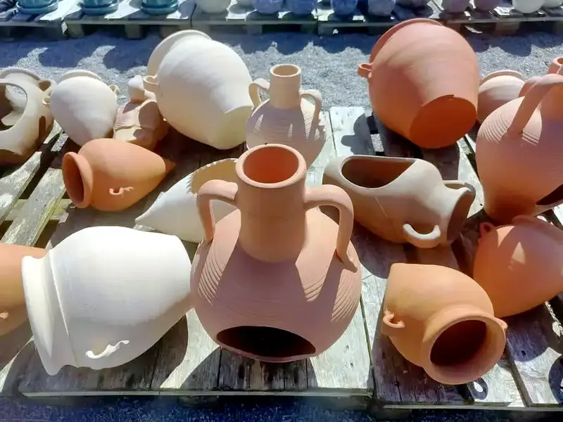Pots couchés